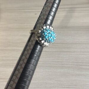 Silver and Turquoise Ring